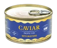 Cod Caviar, With Mustard, 140g