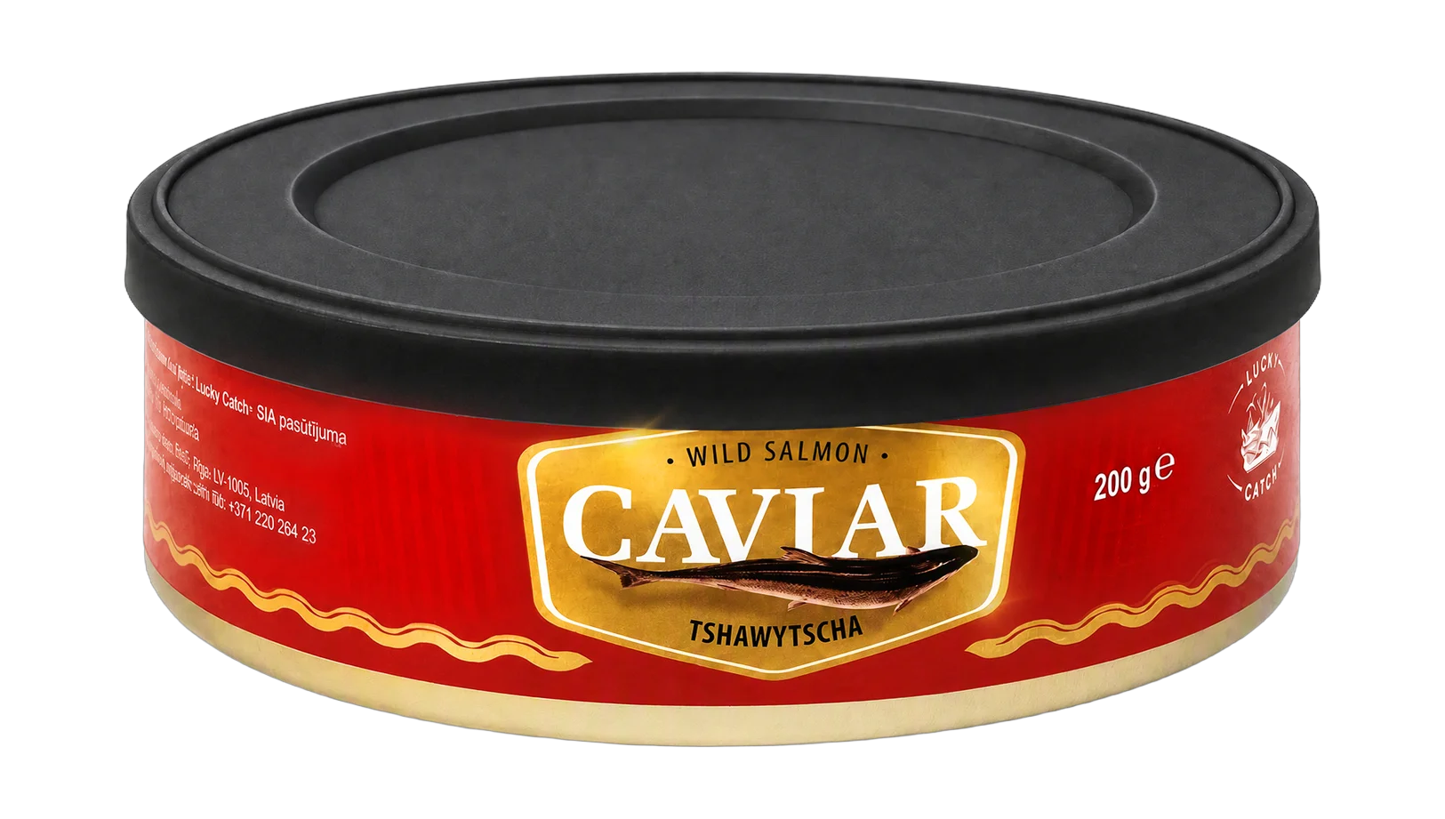 Tshawytscha Caviar 200g, tin can