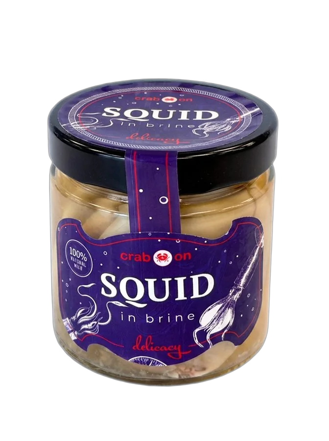 Squid in Brine, 400g jar